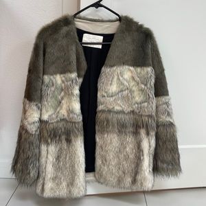 Zara Fur Coat